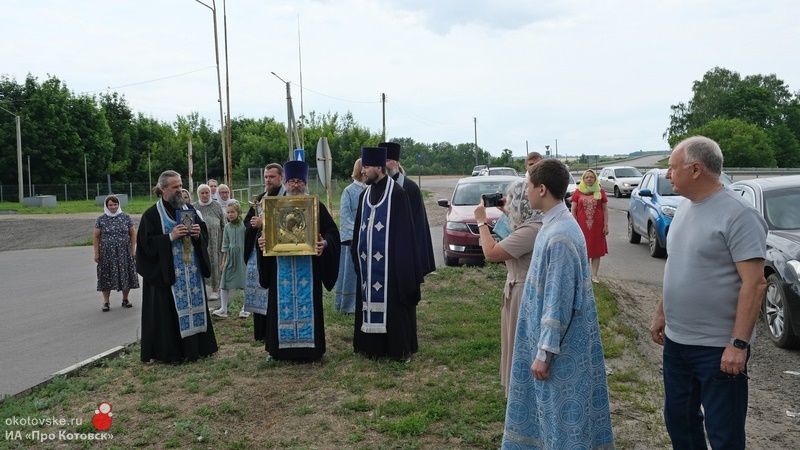 В Котовске провели Крестный ход вокруг города с Вышенской иконой Божией Матери
